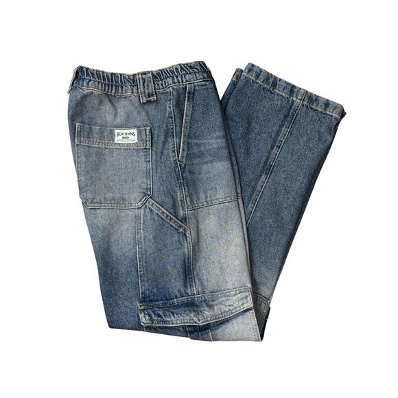 NEW BDG Urban Outfitters Denim Skate Jeans W27 L32 Womens Blue Carpenter Cargo - Picture 4 of 13